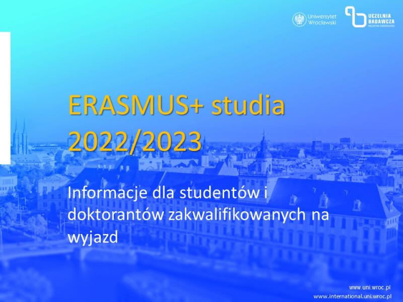 prezentacja erasmus 2022/20023
